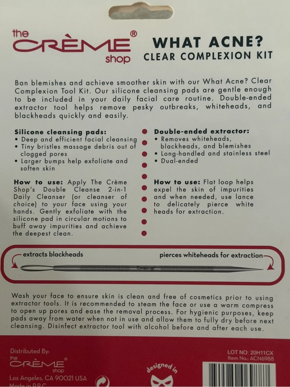 The Crème Shop What Acne? Clear Complexion Kit